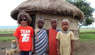 Safari with children Africa