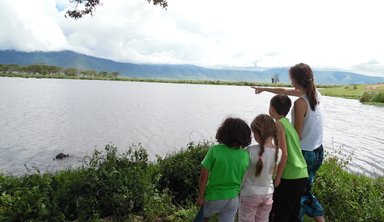 Safari with children tanzania